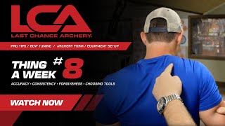 Thing A Week #8 | "Eliminating Low Hanging Shots"