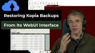 Kopia Backups - Restoring Your Data