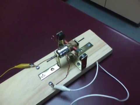 Simple Dc Electric Motor Youtube