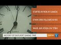 History of Daylight Saving Time