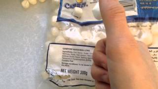 Campfire mini marshmallows unboxing