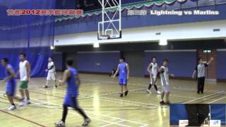 首都2012夏季籃球聯賽 - Lightning vs Marlins