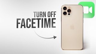 How to Turn Off Facetime on iPhone (tutorial)