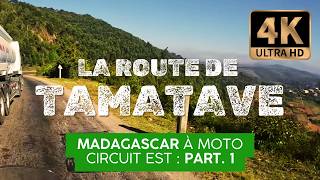 Antananarivo-Tamatave [4K] by motorbike (part 1) RN2 Madagascar 🇲🇬 East Coast motorbike tour E.01