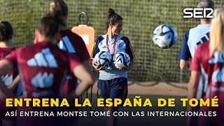 ⚽️🇪🇸 Así entrena la España de Montse Tomé con las internacionales en el Oliva Nova Sports Center