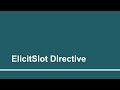 ElicitSlot Directive | Part - 26 | Create custom Alexa skill using AWS Lambda function