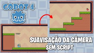 Godot 4 - Dicas - Suavizando a câmera sem script