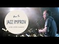 Jazz Improvisation Over Chord Changes