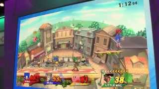 Super Smash Bros Gameplay #3 E3 2014 Showfloor   FullHD