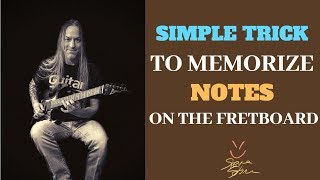 A Simple Trick To Memorize Notes On The Fretboard | GuitarZoom.com | Steve Stine