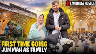 Haleeema Going First Time Prayer Jummah With Me At Cambridge Mosque  Uk 🕌 || Idrees and Haleema vlog