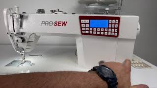 Overview Of The New Prosew PS-D9 Light Duty Straight Stitch Industrial Sewing Machine