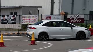 オートテスト in トヨタ名古屋自動車大学校 20230716  カローラ