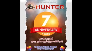 7th anniversary @ HUNTER