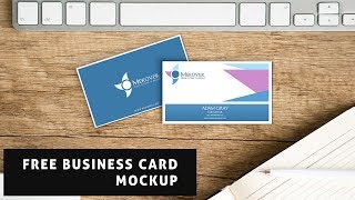 Free Business Card Mockup PSD Download
