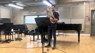 Devil’s Duel by Peter Meechan - Luke Spence (euphonium) - Ruth Webb (piano)