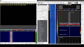 CAMSAT XW-2C BJ1SD Telemetry CW on 145.790 MHz, 17:20z, 8 Apr 2018