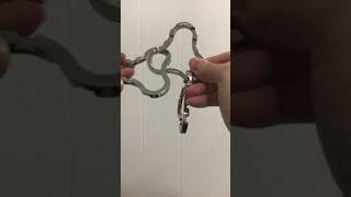 15 second solved hanayama coaster puzzle
