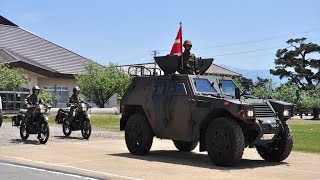 新発田駐屯地祭　2016　観閲行進