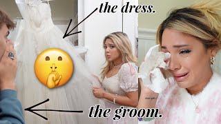 HE FOUND MY WEDDING DRESS *prank* | moving vlog