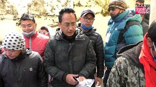 DARJ#MUNICIPALITY ELECTION 2022@MAAN GHISING AFTER CASTING HIS VOTE, EXPRESSES HIS WORDS SAYING....