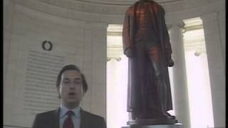 The Jefferson memorial, 5 times WHY, 5xW, 5 keer WAAROM vraag