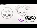 [TUTORIAL] How to draw SKZOO Characters/Bbokkari,FoxI.NY