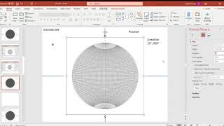 Stereonet-How to plot a lineation in Powerpoint