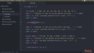 Getting Started with C++17 Programming : Function Templates | packtpub.com