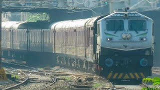 TKD WDP-4B #40058 Swiftly Passing Through Byculla With Maharaja Express