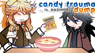 if the hashiras do candy trauma dump trend.. | kny | Demon slayer | SPOILERS