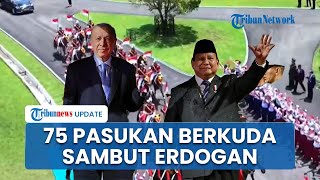 Detik-detik Erdogan Tiba di Istana Bogor Temui Prabowo, Disambut Pasukan Berkuda hingga Anak Sekolah