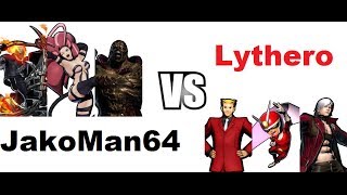 JakoMan64 V.S. Lythero a.k.a. Link3Kokiri (UMVC3 Online Matches: Episode 45)