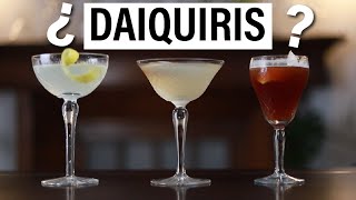 3 Recetas de Daiquiris