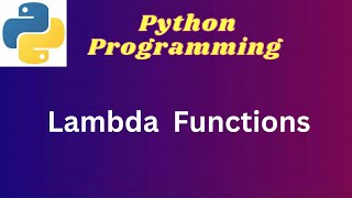 7. Lambda Functions | #pythonprogrammingforbeginners #pythonprogrammingfullcourse