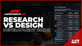 Should You Design or Research First? - F1 Manager 22 - Complete Development Guide