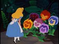 Alice In Wonderland - Talking Flowers