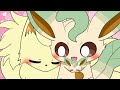 Leafeon and Ninetales Form a Super Lovey-Dovey Tag Team!! | Pokémon SV / Animation