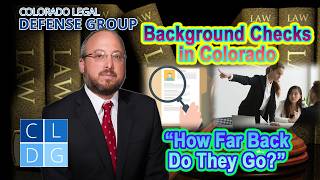 Background Checks in Colorado -- Can Potential Employers See My Criminal History?