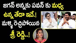 జగన్ అన్నకు పవన్ కు మధ్య ఉన్న తేడా ఇదే..! మళ్ళి రెచ్చిపోయిన శ్రీ రెడ్డి | Sri Reddy | S Cube Hungama