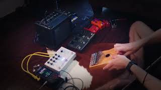 Guitar and Kalimba through Microcosm Jam