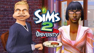 HE STOLE MY FOOD?! | The Sims 2: University LP #1 *First Time Playing*
