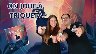 { Règles \u0026 partie } ON JOUE À TRIQUETA | Jeu de société