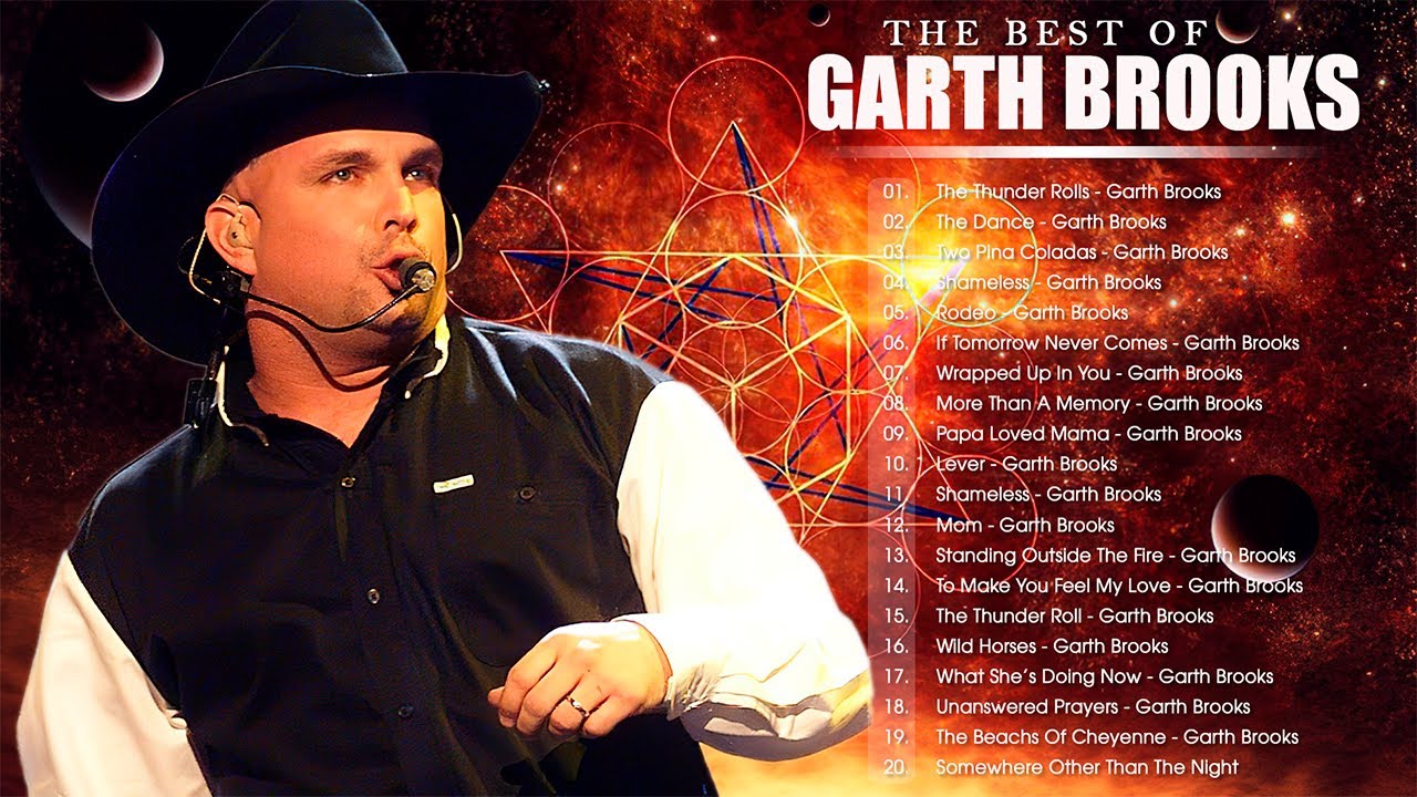 Garth Brooks Greatest Hits Full Album Best Songs Of Garth Brooks HQ ...