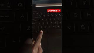 Windows Shortcuts (ctrl+Win+F) 💻 #youtubeshorts #windowsshortcut #windows #trending #shorts #viral