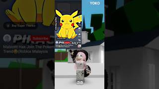 IKUT TREND POKEMON 🥰 #roblox #pikachu #pokemon #brookhaven #roadto1ksubscriber