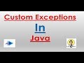 Create A Custom Exception