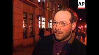 GERMANY: DRESDEN: 50 YEAR ANNIVERSARY OF ALLIED BOMBING RAID