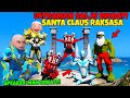 ULRAMAN SALJU DI0BATI SANTA CLAUS RAKSASA! SPEAKER-MAN DIIKAT OLEH ULTRAMAN UDIN! GTA 5 MODS