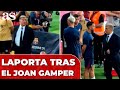 La IMAGEN de LAPORTA DESPUÉS del BARÇA 0 - MÓNACO 3 en el JOAN GAMPER